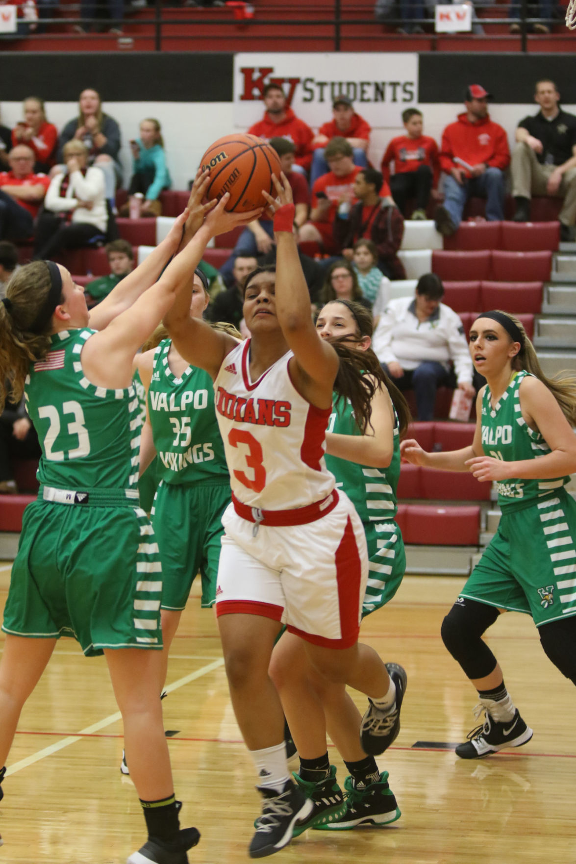 Gallery: Girls basketball sectional - Portage vs Valparaiso